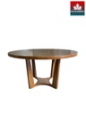 Bàn Ăn Gỗ Sồi Cao 75 Đường Kính 140 (cm)