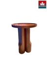 Bàn Trà Gỗ Sồi Cao 50 Đường Kính 40 (cm)