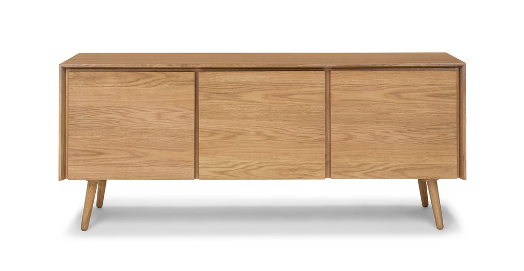 Tủ Trang Trí Gỗ Sồi 3 Hộc Tủ Cao 75 Ngang 180 Sâu 45 (cm)