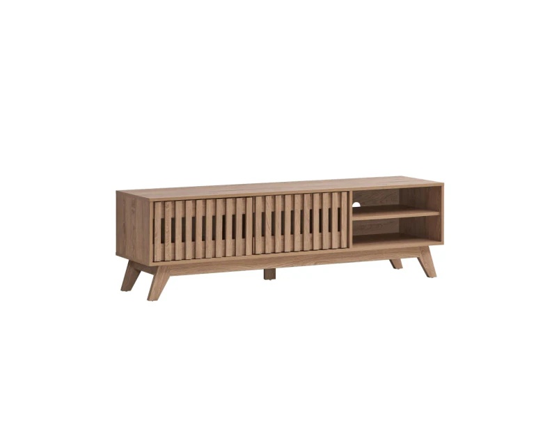 Tủ Tivi Gỗ Sồi Dài 160 Cao 48 Sâu 40 (cm)