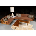 Ghế Sofa Gỗ Sồi (Oak) Cao 67 Rộng 196 Sâu 75 (cm)