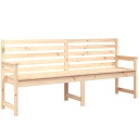 Ghế Băng Có Tựa Gỗ Thông Dài 203,5 Rộng 48 Cao 91,5 (cm)