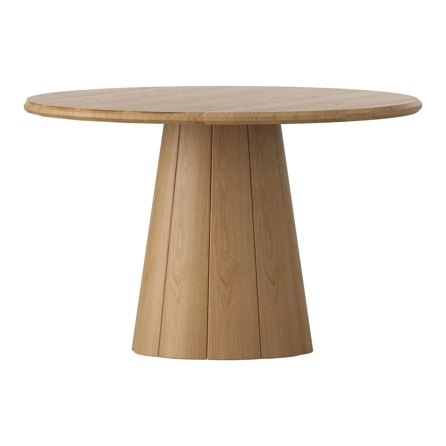 Bàn Ăn Gỗ Sồi Cao 76 Đường Kính 120 (cm)