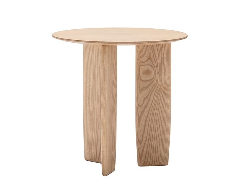 Bàn Trà Gỗ Tần Bì Cao 55 Đường Kính 55 (cm)