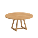 Bàn Ăn Gỗ Sồi Cao 75 Đường Kính 120 (cm)