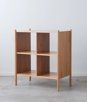 [OAKKTT57] Kệ Trang Trí Gỗ Sồi Cao 96 Ngang 86 Rộng 48 (cm)