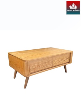 [OAKBSF266] Bàn Trà Gỗ Sồi Cao 45 Ngang 100 Rộng 60 (cm)