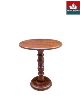 [OAKBA239] Bàn Ăn Gỗ Sồi Cao 77 Đường Kính 66 (cm)