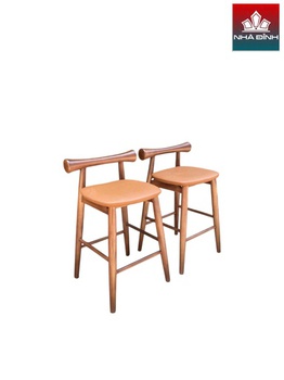 [ASHGBAR3] Ghế Bar Gỗ Tần Bì Cao 76 Ngang 35 Rộng 35 (cm)