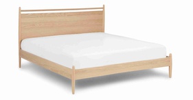 [OAKGI47] Giường Ngủ Gỗ Sồi (Oak) Dài 210 Rộng 200 Cao 114 (cm)