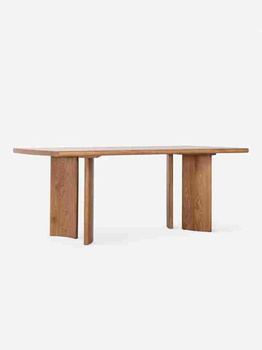 [ASHBA55] Bàn Ăn Hiện Đại Gỗ Tần Bì Dài 200 Rộng 80 Cao 75 (cm)