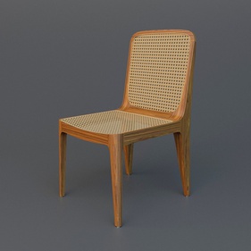[OAKG51] Ghế Tựa Gỗ Sồi (Oak) Cao 77 Rộng 45 Sâu 45 (cm)