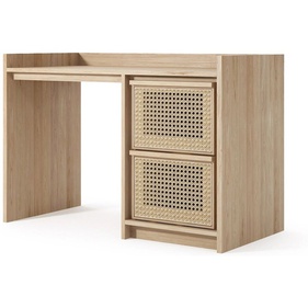 [OAKBLV26] Bàn Làm Việc Gỗ Sồi (Oak) Cao 84 Dài 125 Rộng 60 (cm)