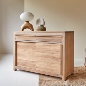 [OAKTTT24] Tủ Đồ Gỗ Sồi (Oak) Cao 85 Ngang 120 Sâu 45 (cm)