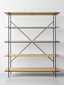 Kệ Đồ Gỗ Sồi (Oak) Ngang 140 Sâu 40 Cao 165 (cm)