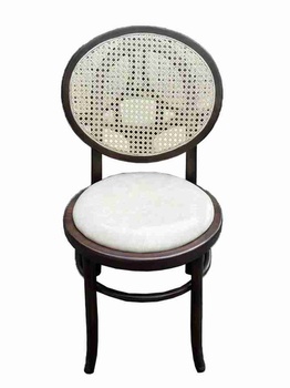 [ASHG27] Ghế Thonet Tựa Tròn Gỗ Ash Cao 90 Rộng 43 Sâu 34 (cm)