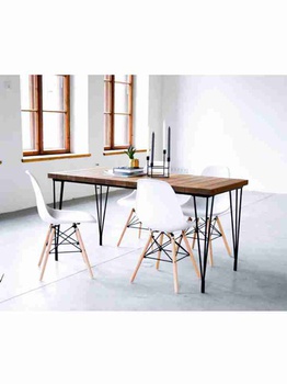 [ASHBLV38] Bàn Làm Việc Gỗ Tần Bì Chân Sắt Thanh Dài 140 Rộng 70 Cao 75 (cm)