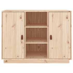 Tủ Trang Trí 2 Cánh Gỗ Thông Dài 100 Rộng 40 Cao 75 (cm)