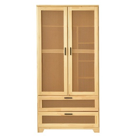 [GTTQA7] Tủ Quần Áo Gỗ Thông Cao 190 Ngang 90 Rộng 50 (cm)