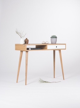 [OAKBLV191] Bàn Làm Việc Gỗ Sồi Cao 75 Ngang 105 Rộng 35 (cm)