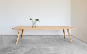 [OAKBA224] Bàn Ăn Gỗ Sồi Cao 75 Ngang 200 Rộng 100 (cm)