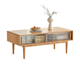 [OAKBSF247] Bàn Trà Gỗ Sồi Cao 42 Ngang 110 Rộng 50 (cm)