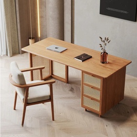 [ASHBLV40] Bàn Làm Việc Gỗ Tần Bì Cao 75 Ngang 120 Rộng 60 (cm)