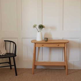 [OAKBTT63] Bàn Console Gỗ Sồi Cao 75 Ngang 89 Rộng 35 (cm)