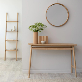 [OAKBTT64] Bàn Console Gỗ Sồi Cao 80 Ngang 120 Rộng 40 (cm)