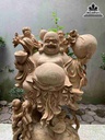 Tượng Phật Di Lặc Tam Phúc Gỗ Ngọc Am 