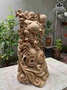 Tượng Phật Di Lặc Tam Phúc Gỗ Ngọc Am 