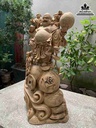Tượng Phật Di Lặc Tam Phúc Gỗ Ngọc Am 