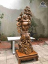 Tượng Phật Di Lặc Vác Cành Đào 0