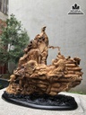 Tượng Phật Bà Quan Âm Gỗ Ngọc Am Cao 76 Ngang 80 Sâu 30 (cm) 1