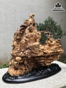 Tượng Phật Bà Quan Âm Gỗ Ngọc Am Cao 76 Ngang 80 Sâu 30 (cm) 4