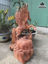 Tượng Ngựa (Nhất Mã) Gỗ Hương Việt Cao 68 Ngang 43 Sâu 26 (cm) 1