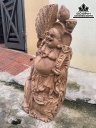 Tượng Di Lặc Phát Tài Gỗ Ngọc Am Cao 54 Ngang 25 Sâu 21 (cm) 4