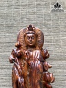 Tượng Phật Bà Tay Cầm Hoa Sen Gỗ Sưa Cao 55 Ngang 33 Sâu 25 (cm) 3