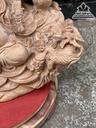 Tượng Phật Di Lặc Ngũ Phúc Gỗ Hương Việt Cao 30 Ngang 60 Sâu 28 (cm) 3