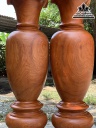 Cặp Lục Bình Gỗ Hương Nguyên Khối Cao 180 Đường Kính 54 (cm) Số 7 1