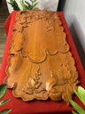Khay Trà Bí Đỏ Gỗ Hương Cao 70 Ngang 34 Sâu 2 (cm) 1