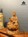 Tượng Phật Bà Quan Âm Gỗ Hương Cao 50 Ngang 26 Sâu 26 (cm)