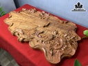 Khay Trà Gỗ Hương Cao 60 Ngang 34 Sâu 3,5 (cm)