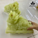 Tác Phẩm Tỳ Hưu Đá Ngọc Hoàng Long Cao 20 (cm)