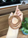Chuỗi Đá Thạch Anh Tóc Nâu Đường Kính Hạt 6,7 (mm)