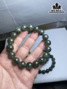Vòng Tay Đá Thạch Anh Tóc Xanh Đường Kính Hạt 12 (mm)
