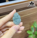 Mặt Dây Chuyền Hồ Ly Đá Ngọc Lam (Turquoise) Cao 3,3 (cm)