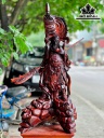 Tượng Quan Công Gỗ Trắc Cao 128 Ngang 56 Sâu 50 (cm)