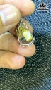 Mặt Dây Chuyền Đá Thạch Anh Tóc Vàng Cao 20 Ngang 14 Sâu 6,8 (mm) 2,8gr