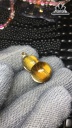 Mặt Dây Chuyền Hồ Lô Đá Thạch Anh Tóc Vàng Cao 24,5 Ngang 13 Sâu 11,7 (mm) 4gr